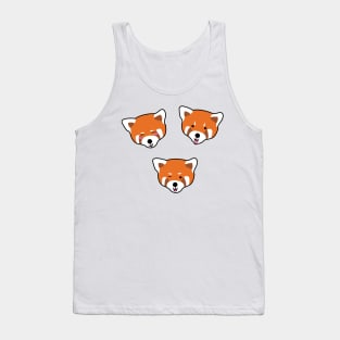 Cheeky Little Red Panda Adorable Collection Tank Top